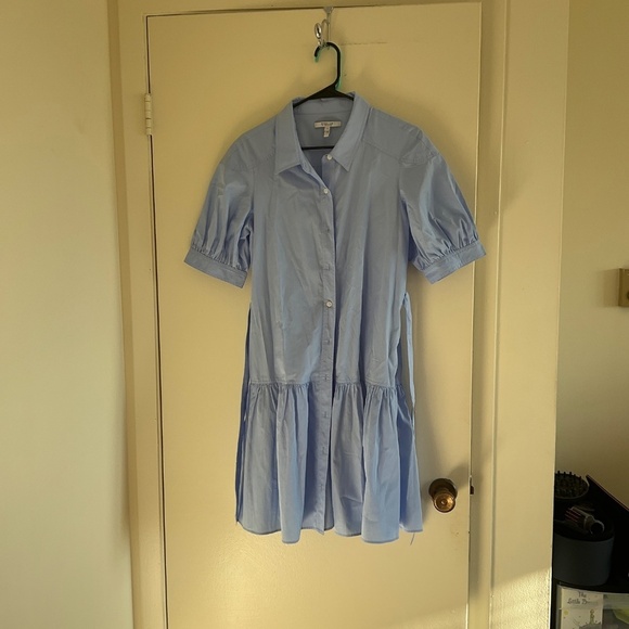 DEREK LAM 10 CROSBY LUMA SHIRTDRESS - Picture 3 of 5